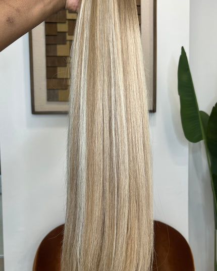 TISSAGE LISSE #CREAMYBLOND