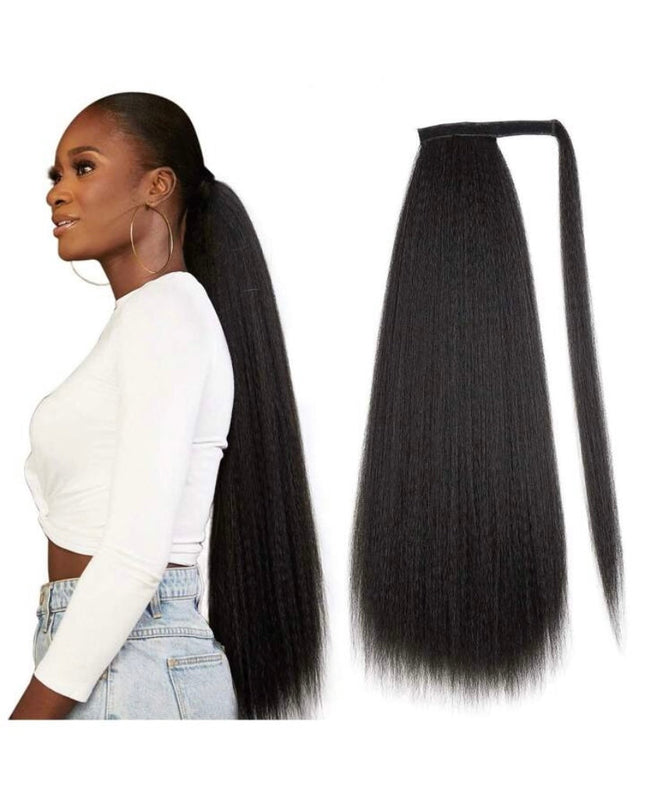 PONYTAIL KINKY STRAIGHT